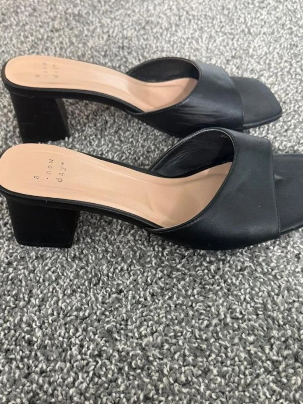 A New Day Women's Black Mules